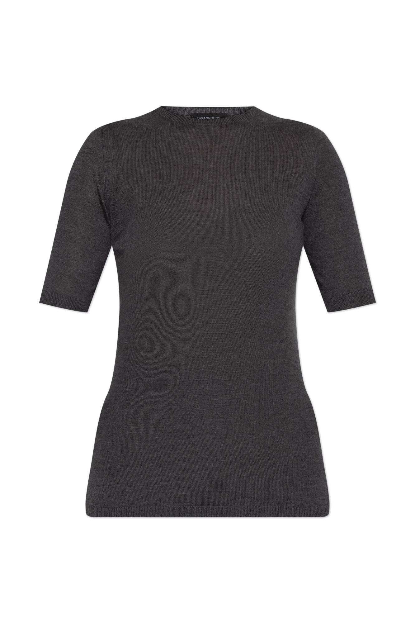 FABIANA FILIPPI◆ニットパーカー/シルクカシミヤ混/トップス/XL/ウール/ブラック// Fabiana Filippi Cashmere sweater | Women's Clothing | Vitkac